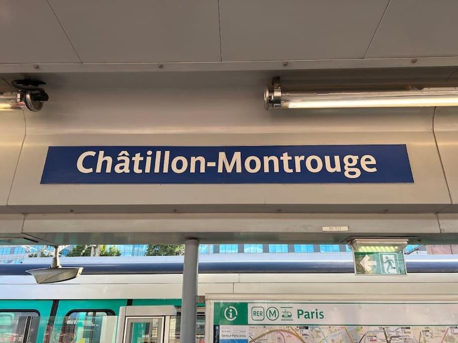 Appart' Convivial 3 Ch 73M² A Proximite De Paris Châtillon Eksteriør billede